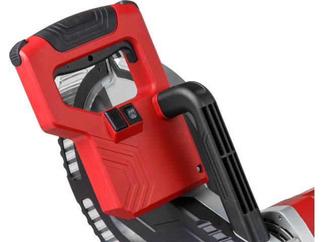 Торцовочная пила WORTEX MS 2518 LO в кор. 1800 Вт, 255 мм, 5000 об, глуб. до 90 мм, шир. до 340 мм (1800 Вт, 255 мм, 0°x90°: 340x90 мм, тене