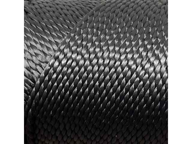 Нить полиамидная крученая 1,2 мм черная 100 м STARFIX