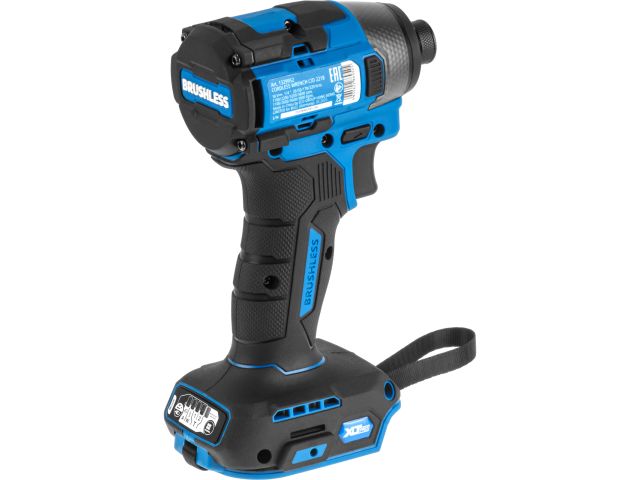 Аккум. ударный гайковерт/винтоверт BULL CID 2218 Xcase, XLTpro, SET, БЕСЩЕТ., 18 В, 220 Н*м, 2х4 А*ч (LED 360°, 8 режимов работы, память реж