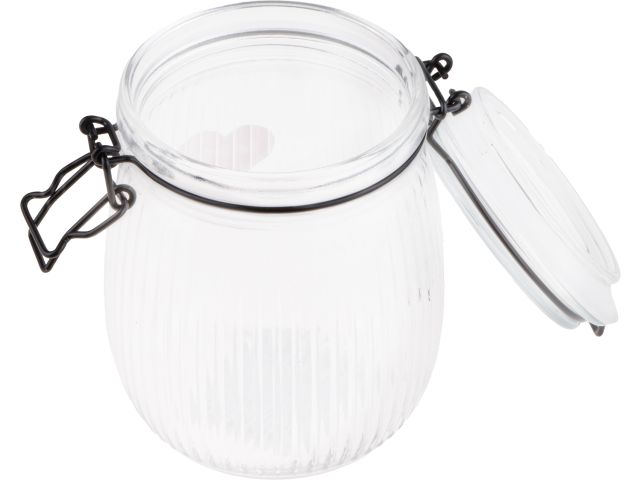 Банка для сыпучих продуктов стеклянная GRACE (Грейс) 750 мл, PERFECTO LINEA (Банка с бугельным замком)