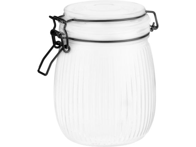 Банка для сыпучих продуктов стеклянная GRACE (Грейс) 750 мл, PERFECTO LINEA (Банка с бугельным замком)