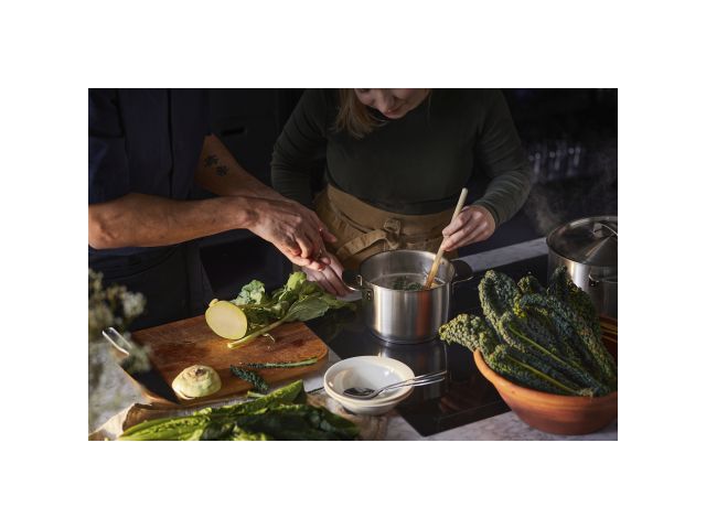 Кастрюля 3л All Steel Fiskars (с крышкой)