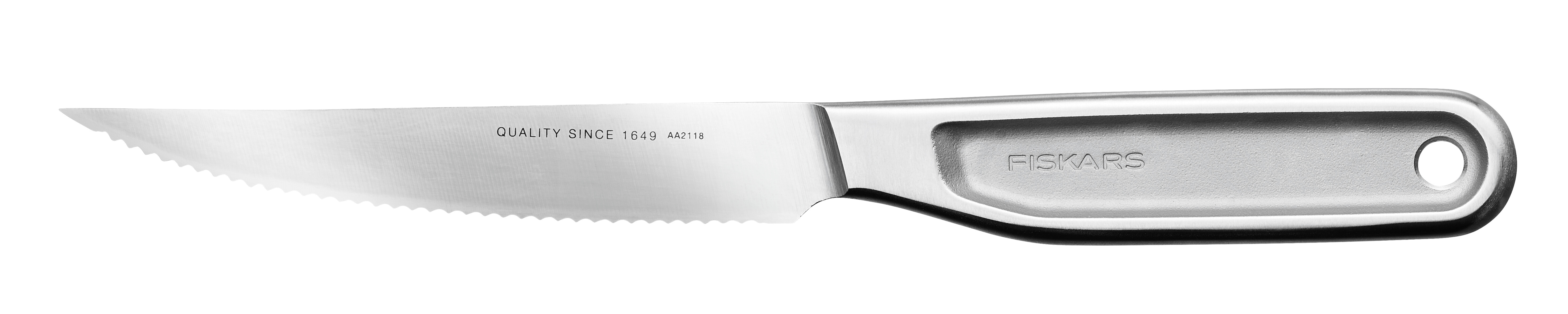 Нож для томатов 12 см цельнометаллический All Steel Fiskars