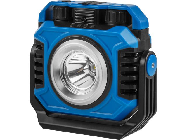 Фонарь светодиодный аккумуляторный BULL CF 6010 в кор. 80-1200 Лм, стробоскоп, магнит (3.7 В, 5 Ач, складная конструкция, 2700-8000 К, Power