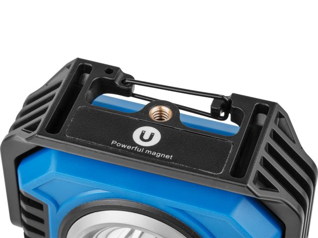 Фонарь светодиодный аккумуляторный BULL CF 6010 в кор. 80-1200 Лм, стробоскоп, магнит (3.7 В, 5 Ач, складная конструкция, 2700-8000 К, Power