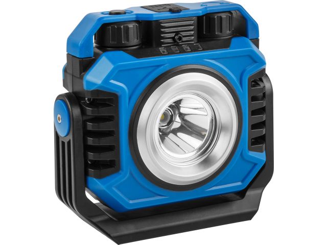 Фонарь светодиодный аккумуляторный BULL CF 6010 в кор. 80-1200 Лм, стробоскоп, магнит (3.7 В, 5 Ач, складная конструкция, 2700-8000 К, Power