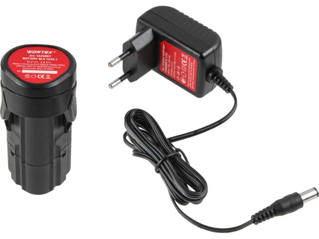 Аккум. щеточная машина WORTEX BM 1812 с акб и з/у (12В, 600-1000 об/мин.)