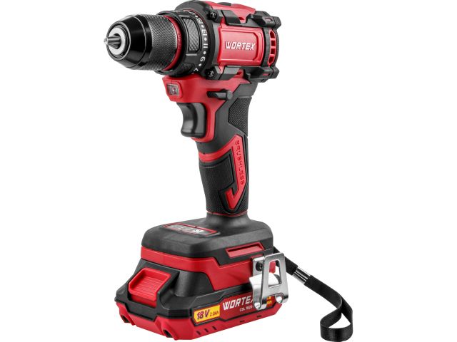Аккум. дрель-шуруповерт WORTEX BD 2025 DLi в чем. ALL1 XLT БЕСЩЕТ, 18 В, 50 Н*м, 2х2 А*ч, БЗП 10 мм (шурупы до 9 мм, защита от перегрузки и 