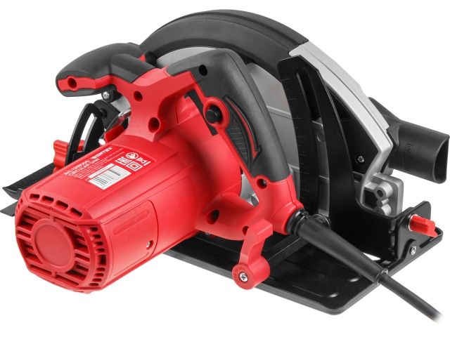 Циркулярная пила WORTEX CS 2175 в кор. 1900 Вт, 210 мм, до 75 мм (макс. глуб. пропила в дереве (90°/45°) 75/53 мм)