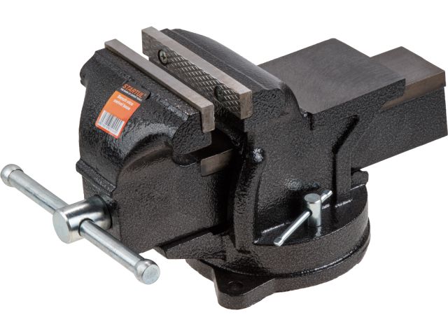 Тиски 200мм слесарные, поворотные STARTUL PROFI (ST9600-200)