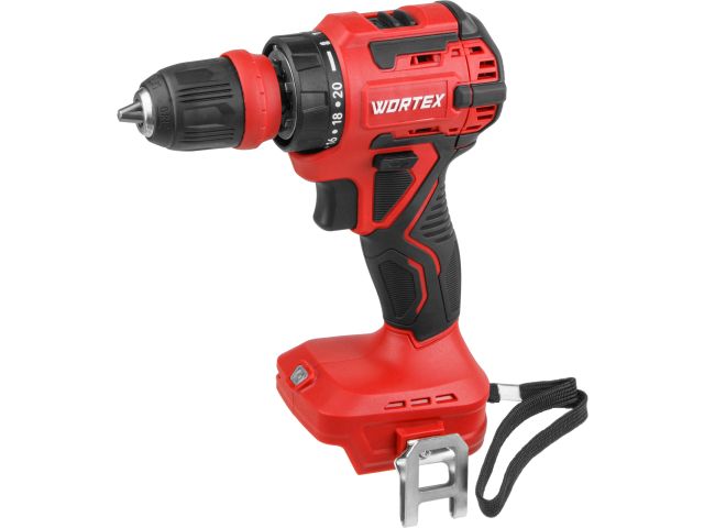 Аккум. дрель-шуруповерт WORTEX BD 2025 LiSET в чем. ALL1 XLT БЕСЩЕТ, 18 В, 55 Н*м, 2х2 А*ч, БЗП 10 м (0-1800 об/мин, подсветка.)