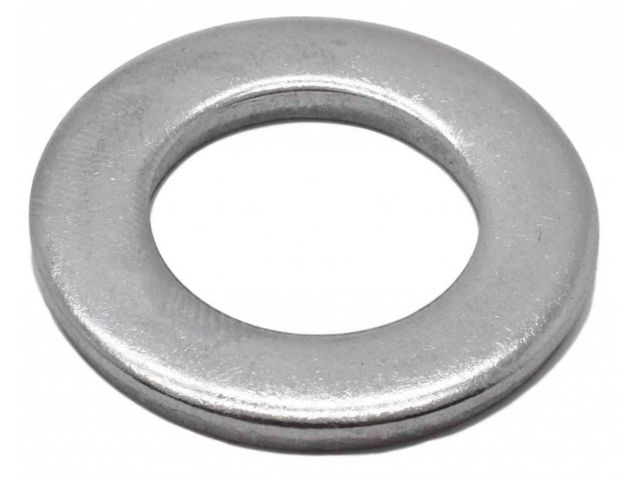 Шайба М24 плоская, нерж.сталь (А2), DIN 125 (50 шт в карт. уп.)