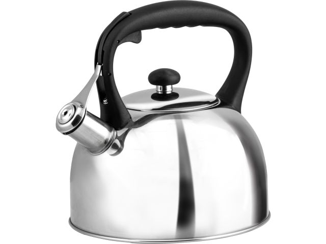 Чайник со свистком, нержавеющая сталь, 3.0 л, Nilgiri, PERFECTO LINEA