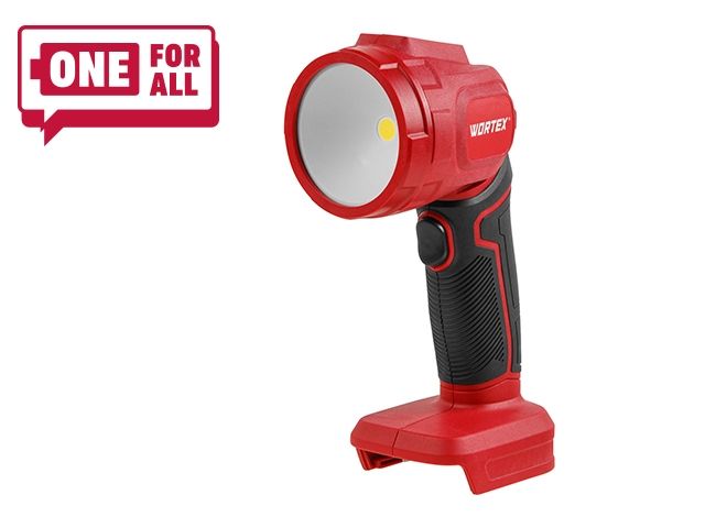 Аккум. фонарь светодиодный WORTEX CF 3040 в кор.  ALL1 XLT SOLO., 18 В, 300 Лм (1 Диод с мощностью 3 Вт)