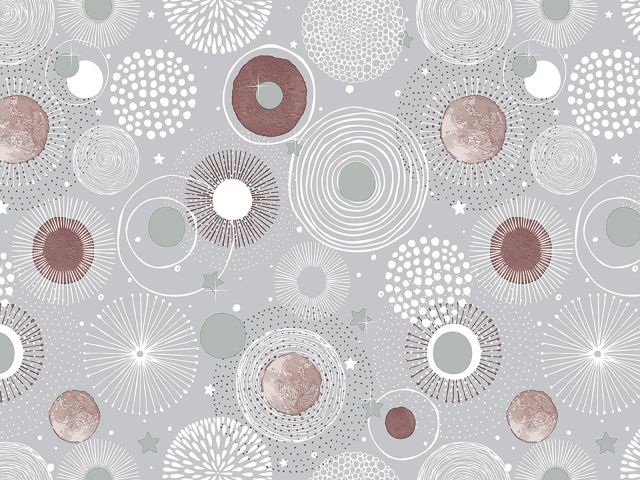 Клеенка столовая, нетканая основа с ПВХ покр., коллекция "DECO", 1 м.пог., PERFECTO LINEA (Отгружаем кратно 20м! Вскрытый рулон возврату не 