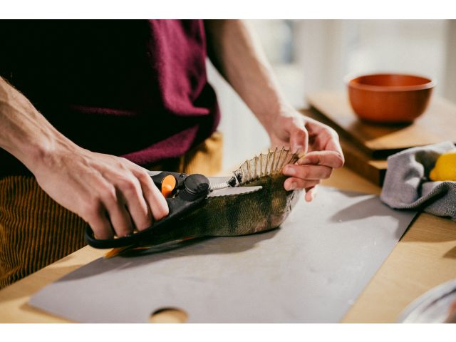 Ножницы кухонные 22 см для рыбы  FF Fiskars