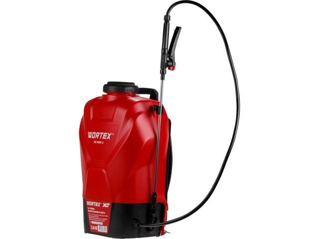Аккум. опрыскиватель WORTEX KS 1640 Li в кор. ALL1 XLT SOLO 18В, 16 л (мягкая спинка, ручка для переноски)