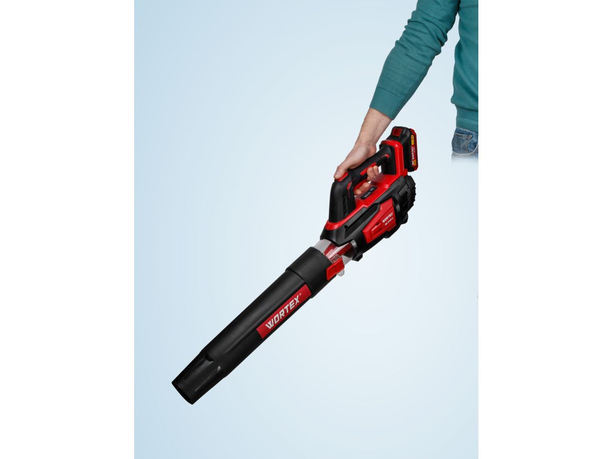 Аккум. воздуходувка WORTEX BB 2018 D ALL1 XLT SOLO 18 В, макс.объём.570 м куб/ч