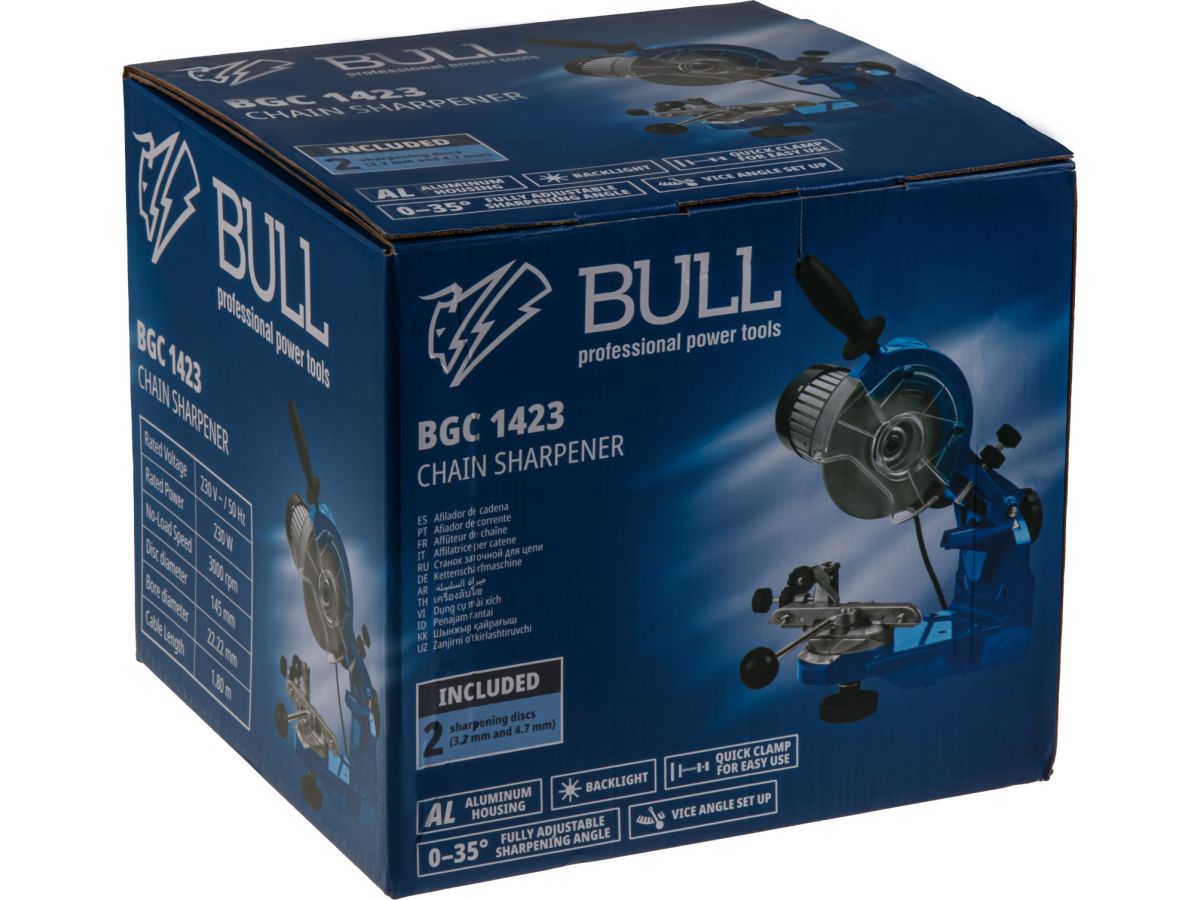 Станок заточной для цепи BULL BGC 1423 в кор.