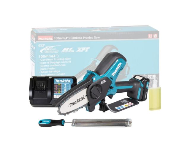 Аккум. пила цепная MAKITA CXT UC100DWA шина 10 см (4"), 0.325", 1.1 мм в кор. (12.0 В; 1 акк.2.0 А/ч Li-Ion)