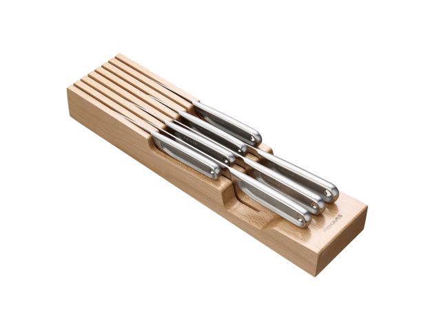 Деревянный блок для ножей All Steel Fiskars