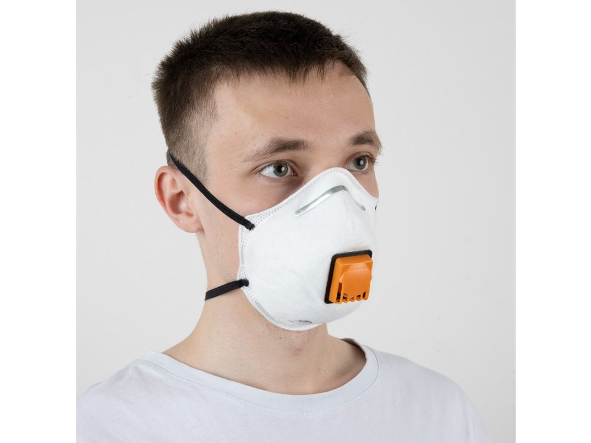 Респиратор JETA SAFETY JM-7622 формов. с клап. FFP2 R D (до 12 ПДК)