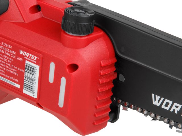Аккум. мини-пила WORTEX CEC 2018 в кор. ALL1 XLT SOLO БЕСЩЕТ., 18 В, 20 см (шина 20 см (8"), 1/4", 1.3 мм)