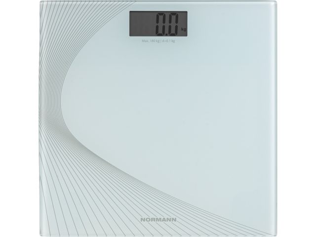 Весы напольные ASB-480 NORMANN (180 кг; стекло 6 мм; ЖКИ дисплей 73.8 x 32 мм)