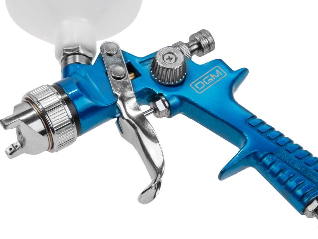 Краскораспылитель DGM Air Gun 800 (HVLP, сопло ф 1.4 мм, верх. бак 600 мл)