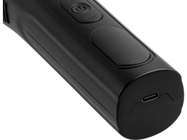 Машинка для стрижки волос NORMANN AHC-590 (Li-ion аккум. 1500 мАч; 90 мин работы; Type-C; длина 1.0/1.3/1.6/1.9 мм; гребни 3/6/9/12 мм, R/L)