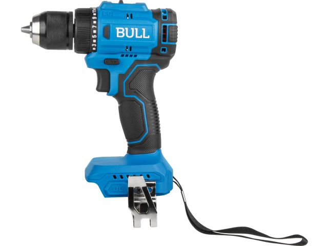 Аккум. дрель-шуруповерт BULL SR 1803 в кор. XLTpro БЕСЩЕТ., SOLO, 18 В, 45 Н*м, БЗП 10 мм (шурупы до 10 мм)