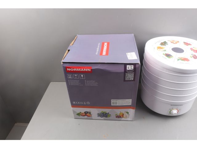 Сушилка для овощей и фруктов AFD-904 NORMANN уцененный (2934653652) (500 Вт; 5 больших лотков; регулировка температуры)