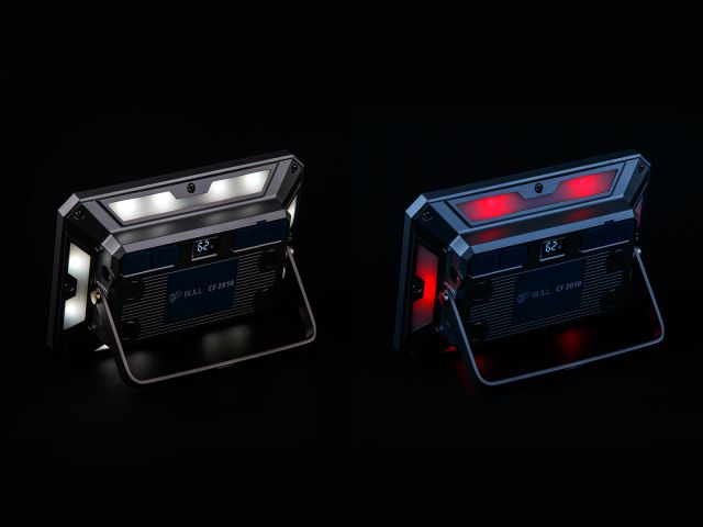 Фонарь светодиодный аккумуляторный BULL CF 2010 в кор. 200-1000 Лм, 10+ режимов, магнит (5 В, 4 Ач, складная конструкция, может выступать ка