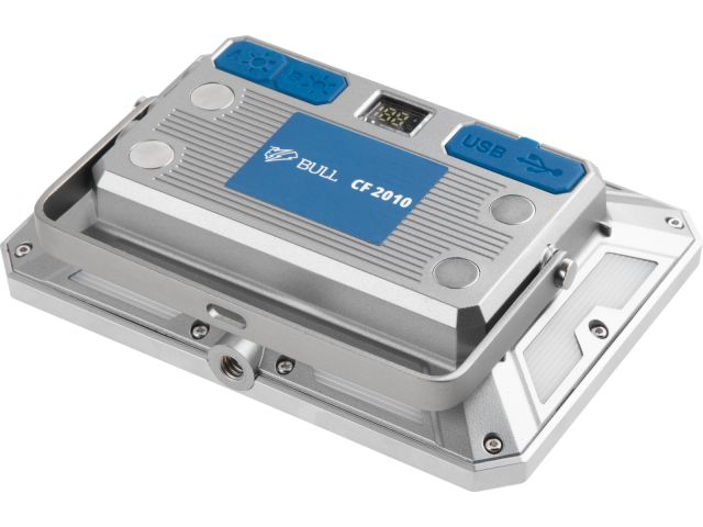 Фонарь светодиодный аккумуляторный BULL CF 2010 в кор. 200-1000 Лм, 10+ режимов, магнит (5 В, 4 Ач, складная конструкция, может выступать ка