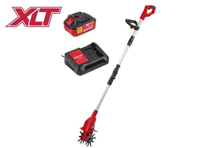 Аккум. культиватор WORTEX CRC 3018 XLT SET (18 В, шир. 10,5 см.)