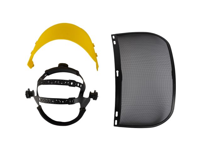 Щиток защитный JVS-101 Vader (стальная сетка) Jeta Safety (толщина сетки 1,0 мм; храповый механизм)