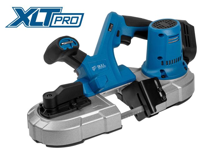Аккум. ленточная пила BULL CBS 6583 в кор. XLTpro SOLO, БЕСЩЕТ., 18 В, 3,2 м/с, 65 мм (835х13х0.65 мм, подсветка, бесключевая смена оснастки