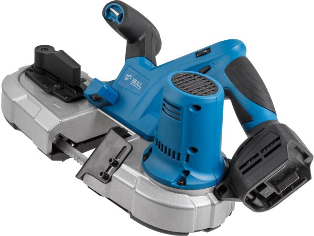 Аккум. ленточная пила BULL CBS 6583 в кор. XLTpro SOLO, БЕСЩЕТ., 18 В, 3,2 м/с, 65 мм (835х13х0.65 мм, подсветка, бесключевая смена оснастки