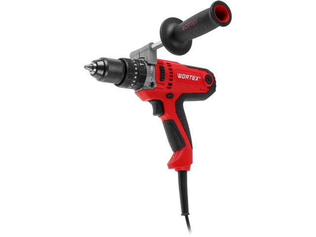 Дрель-шуруповерт ударная WORTEX DR 1323 D в кор. 450 Вт, 83 Нм, 2 скор., БЗП 1.5-13 мм, 4 м шнур (ОТГРУЗКА ТОЛЬКО ПО ЭТН/ЭТТН | 450 Вт, 83 Н