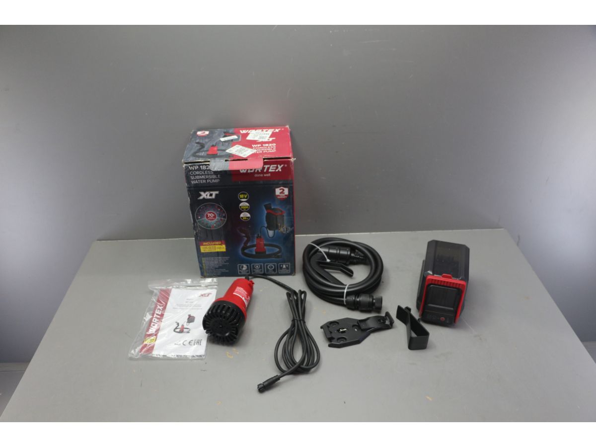 Аккум. насос погружной WORTEX WP 1820 ALL1 XLT SOLO уцененный (3222891756)