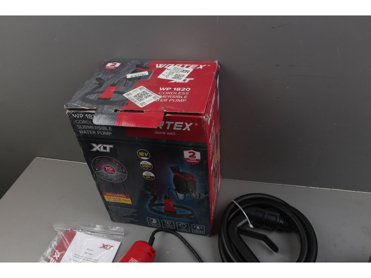 Аккум. насос погружной WORTEX WP 1820 ALL1 XLT SOLO уцененный (3222891756)