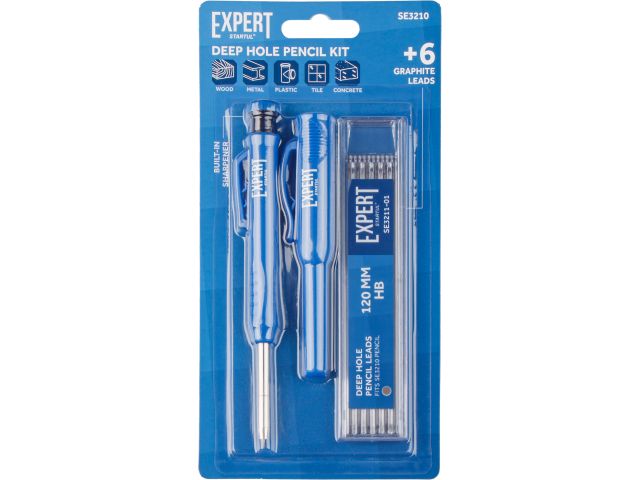 Карандаш строит. автоматич. с набором стержней EXPERT STARTUL (SE3210)