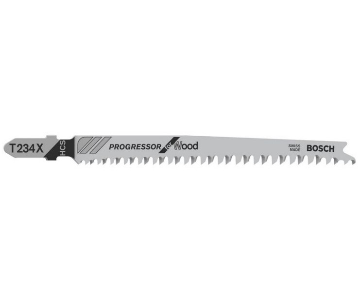 Пилка лобз. по дереву T 234 X, HCS (1 шт.) BOSCH