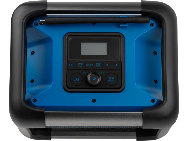 Аккум. радио BULL BCR 1880 XLTpro SOLO (80 Вт, FM, DAB, Bluetooth 5.3, AUX, Эквалайзер. Работа от аккумулятора и от сети.)