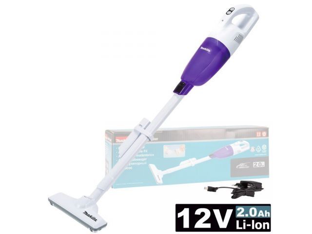 Аккум. пылесос MAKITA CXT CL 117 FDX7 в кор. (ОТГРУЗКА ТОЛЬКО ПО ЭТН/ЭТТН | 12.0 В, 2.0 А/ч, Li-Ion, 0.65 л, самоочистка: нет)