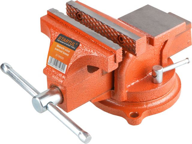 Тиски 150мм слесарные, поворотные STARTUL MASTER (ST9500-150)