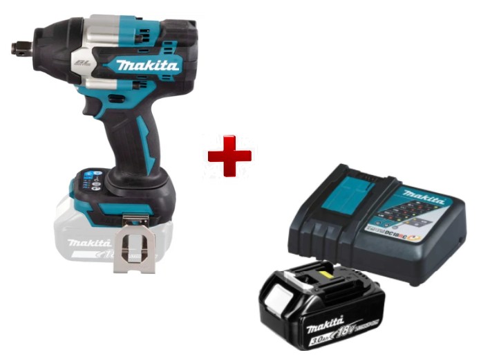 Аккум. ударный гайковерт MAKITA DTW700Z в кор. + АКЦИЯ АКБ BL1830 и ЗУ DC18RC за 50%