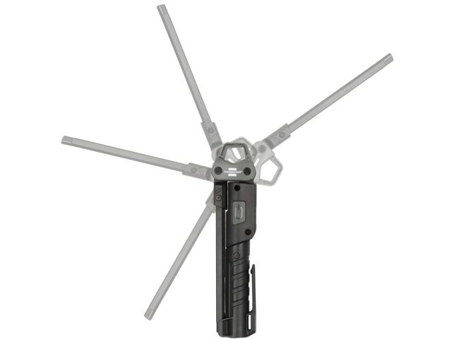 Фонарь-переноска аккумуляторный HL 400 AC Brennenstuhl (IP20; 400Лм, USB Type-C кабель в комплекте)