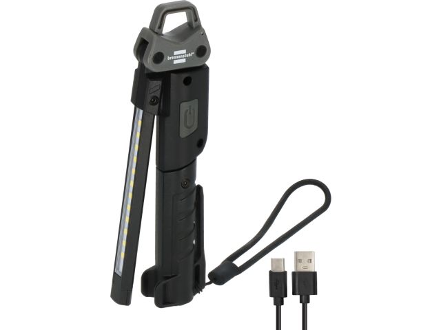 Фонарь-переноска аккумуляторный HL 400 AC Brennenstuhl (IP20; 400Лм, USB Type-C кабель в комплекте)