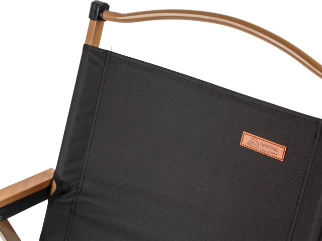 Кресло складное (садовое), бежевый/черный, ARIZONE (Материал каркаса: сталь.)